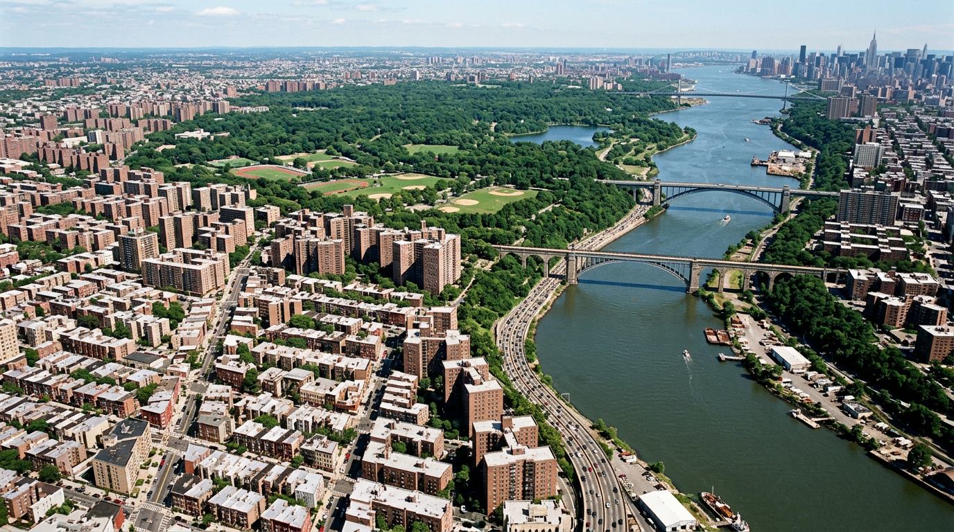 The Bronx and the George Washington Bridge